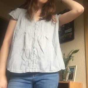Pin Stripe Button Up